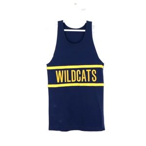 Vintage 70s Felco Wildcats Nylon Running Singlet